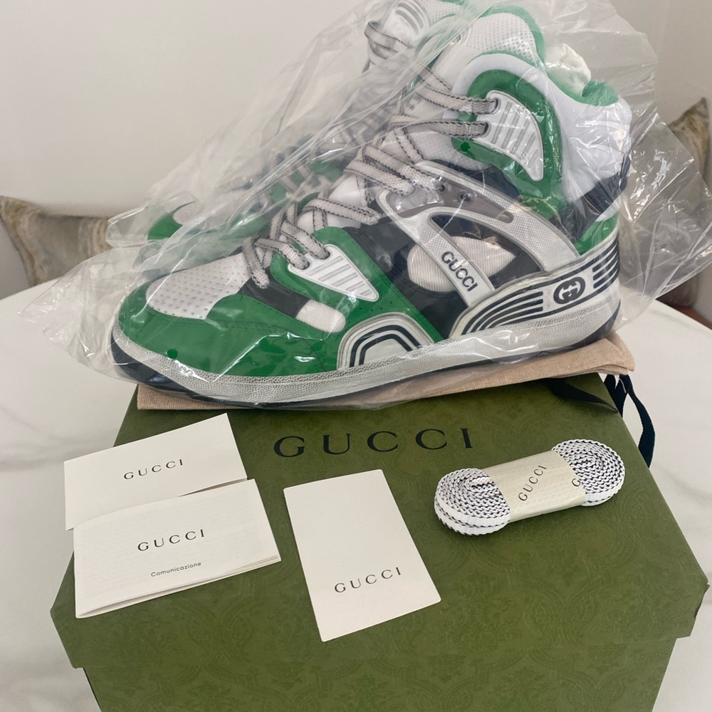 Brand New Gucci Basket High Tops Size 11.5 Men